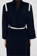Chemise de Malha com Detalhe de Gorgurão