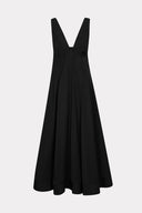 Vestido Pregas De Nylon