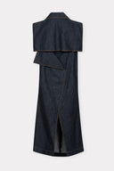 Vestido Trench em Jeans