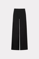 Calça Reta De Crepe
