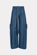 Calça Jeans Bolso Origami