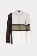 Camisa de Tricoline Patchwork Passagem