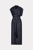 Vestido Trench Jeans Leve
