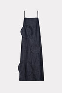 Vestido Círculos Jeans Leve