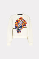 Moletom Tricô Jacquard Pássaro