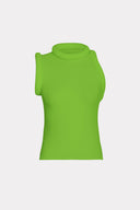 Blusa Decote Assimétrico Enchimento Cilíndrico