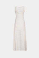 Vestido Tricô Cordas Tridimensionais