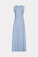 Vestido Tricô Cordas Tridimensionais