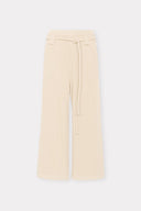 Calça Cropped de Tricô