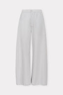 Calça Ampla de Tricô