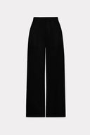 Calça Ampla De Tricô