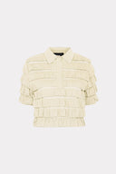 Blusa Polo De Tricô Camadas