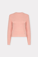 Pull em Tricô Liso com Sobreposição
