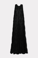Vestido Longo Tricô Grão