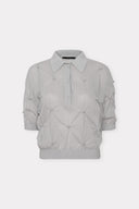 Blusa Polo Tricô Grão