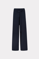 Calça De Tricô Liso