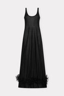 Vestido Evasê Tricô Herbáceas