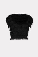 Blusa Tricô Franjas