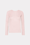 Blusa Manga Comprida De Tricô Liso