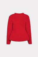 Pull Acinturado De Tricô Neoprene