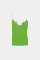 Blusa Alças Tricô Canelado