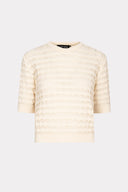 Blusa De Tricô Texturizado