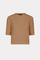 Blusa De Tricô Texturizado