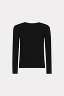 Blusa Manga Longa Tricô Leve