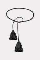 Cinto com Tassel de Couro