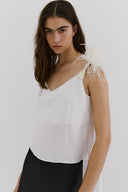 Blusa Assimétrica Acetinada