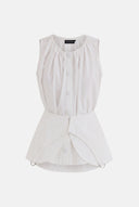 Blusa em Nylon com Basque Removível