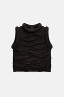 Blusa em Tricô Triângulos