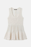 Blusa em Tricô Enrugado