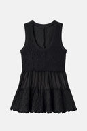 Blusa em Tricô Enrugado