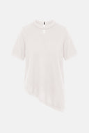 Blusa Assimétrica em Tricô