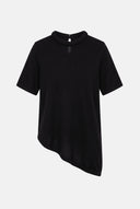 Blusa Assimétrica em Tricô