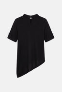 Blusa Assimétrica em Tricô