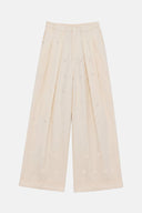 Calça com Poás Metalizados