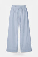 Calça em Nylon Cós Duplo