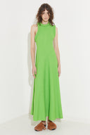 Vestido Decote Assimétrico Enchimento Cilíndrico
