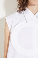Camisa Sem Mangas Círculos