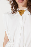 Camisa Círculo Em Algodão