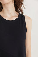 Vestido De Malha Com Recortes