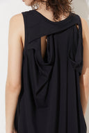 Vestido Desconstruído De Malha