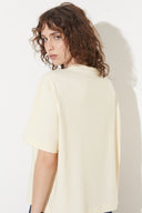 T-Shirt De Malha Com Bolso