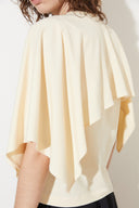 Blusa De Malha Com Estampa Manual Pincelada