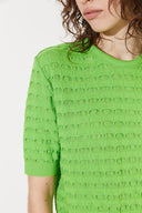 Blusa De Tricô Texturizado