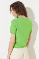 Blusa Tricô Enchimento Cilíndrico