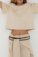 T-Shirt Tricô Neoprene Confetes