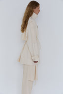 Parka de Sarja Broches Banqueta